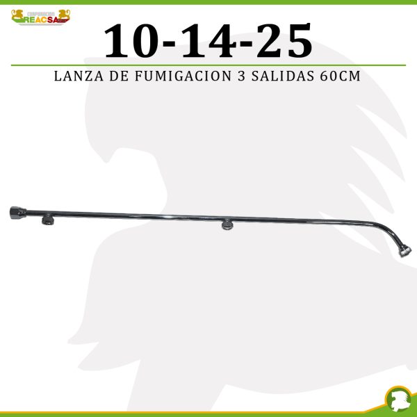 LANZA DE FUMIGACION 3 SALIDAS 60 CM