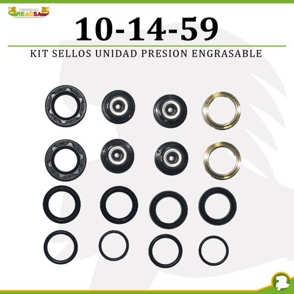 KIT SELLOS UNIDAD PRESION ENGRASABLE