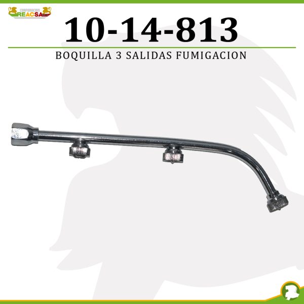 BOQUILLA 3 SALIDAS FUMIGACION 23 CM