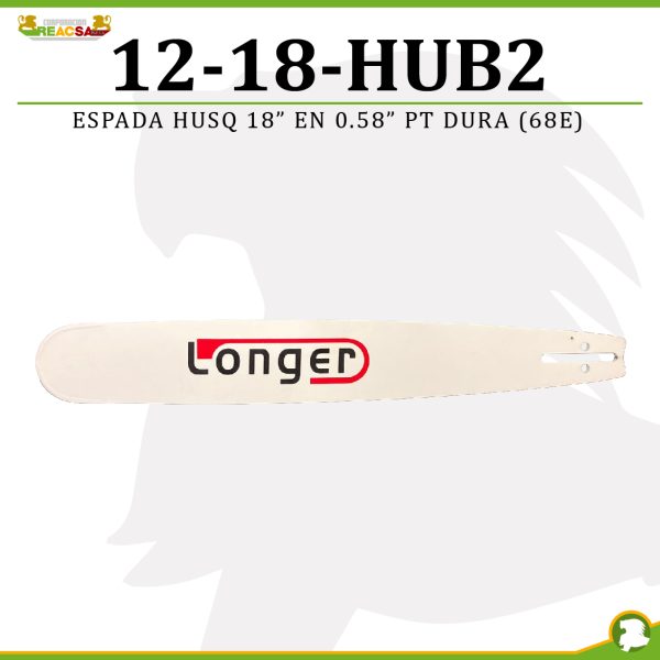 ESPADA HUSQ 18" EN 0.58" PT DURA (68E)