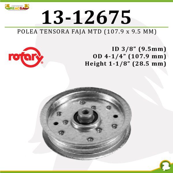 POLEA TENSORA FAJA MTD (107,9 X 9,5 MM)