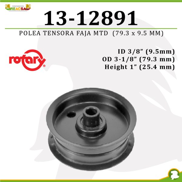 POLEA TENSORA FAJA MTD (79,3 X 9,5 MM)
