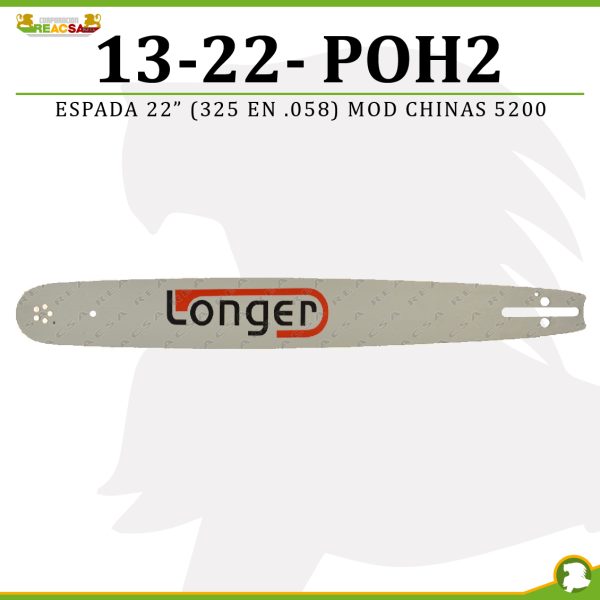 ESPADA 22" (325 EN 0.58)  MOD CHINAS 5200