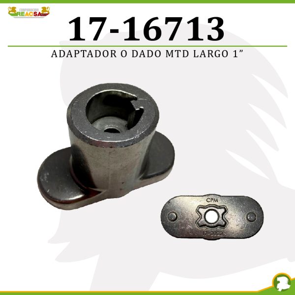 ADAPTADOR O DADO MTD LARGO 1"