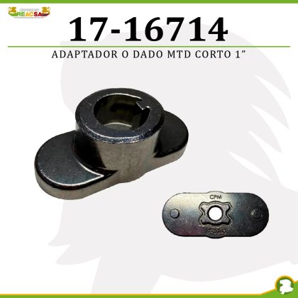 ADAPTADOR O DADO MTD CORTO 1"