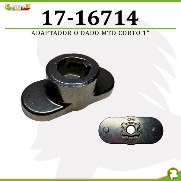 ADAPTADOR O DADO MTD CORTO 1"