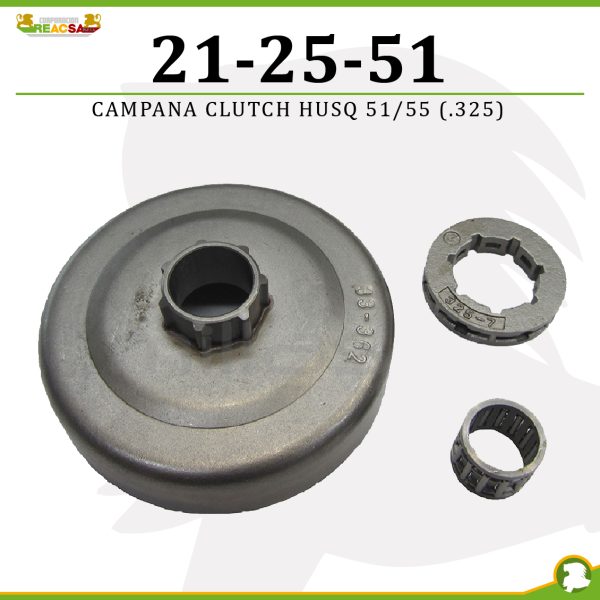 CAMPANA CLUTCH HUSQ 51/55   (.325)