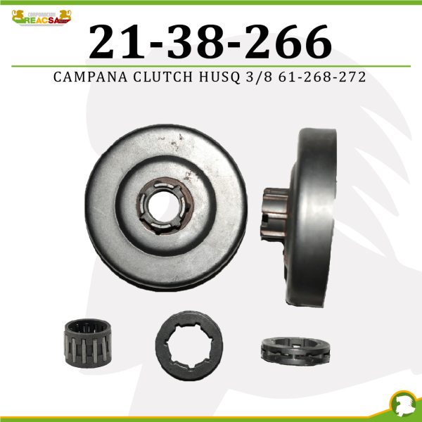 CAMPANA CLUTCH HUSQ 3/8 61-268-272