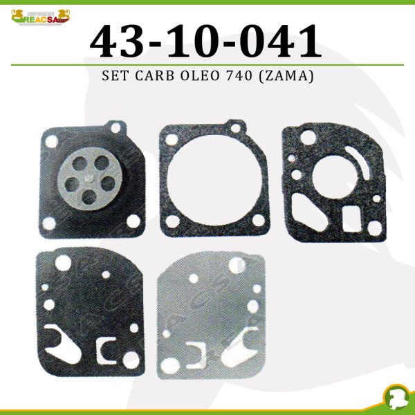SET CARB OLEO 740 (ZAMA)