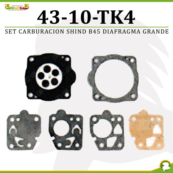 SET CARB SHIND B45 DIAFRAG GRANDE