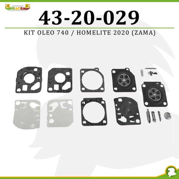 KIT CARB OLEO 740 / HOMELITE 2020 (ZAMA)