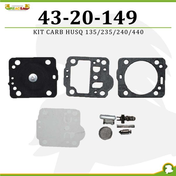 KIT CARB HUSQ 135/235/240/440