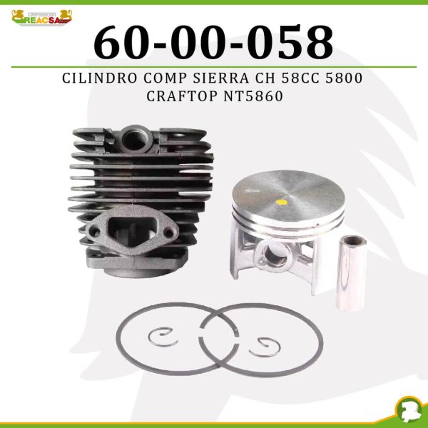CILINDRO COMP SIERRA CH 58CC 5800 CRAFTOP NT5860 (45.2MM)