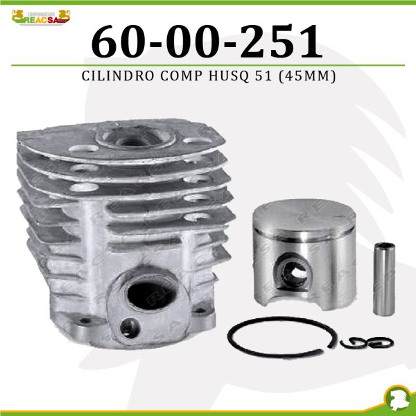 CILINDRO COMP HUSQ 51 (45MM)