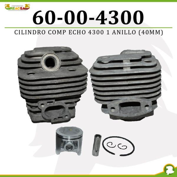 CILINDRO COMP ECHO 4300 1 ANILLO (40MM)