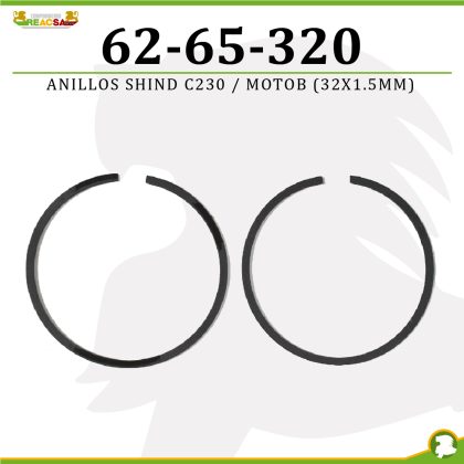 ANILLOS  SHIND C230/ MOTOB. (32X1.5MM)