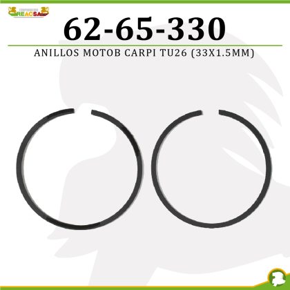 ANILLOS MOTOB CARPI TU26 (33X1.5MM)