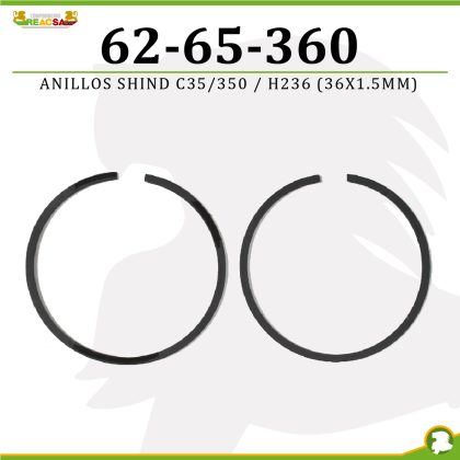 ANILLOS SHIND C35/350/ H 236 (36X1.5MM)