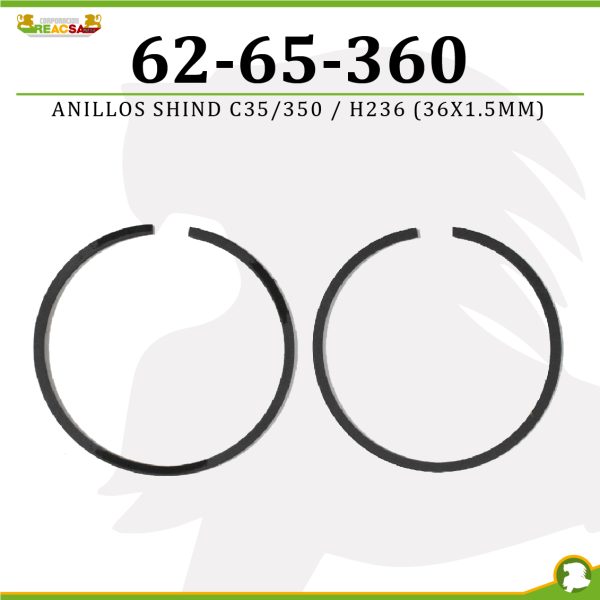 ANILLOS SHIND C35/350/ H 236 (36X1.5MM)