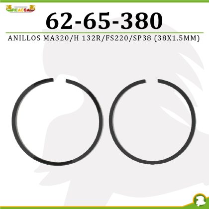 ANILLOS MA320/H 132R/FS220/SP38(38X1.5)