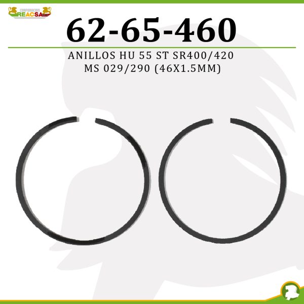 ANILLOS HU 55 ST SR400/420 MS 029/290 (46X1.5MM)