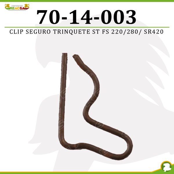 CLIP SEGURO TRINQUETE ST FS 220/280 SR420