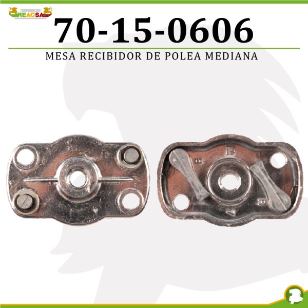 MESA RECIBIDOR DE POLEA MEDIANA