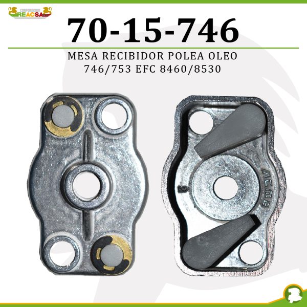MESA RECIBIDOR POLEA OLEO 746/753 EFC 8460/8530