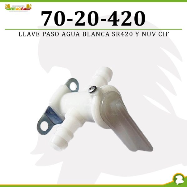 LLAVE PASO AGUA BLANCA SR420