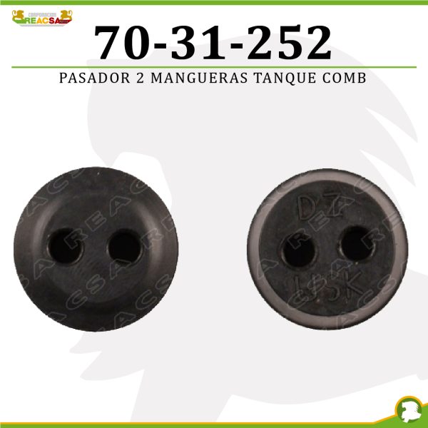 PASADOR 2 MANGUERAS TANQUE COMB