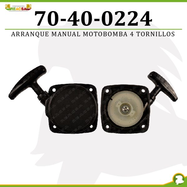ARRANQ MANUAL MOTOBOMBA 4 TORN