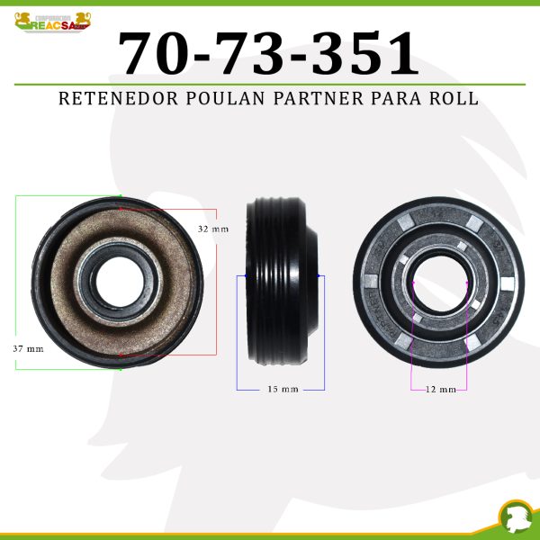 RETENEDOR POULAN PARTNER PARA ROLL