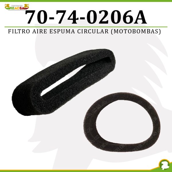 FILTRO AIRE ESPUMA CIRCULAR(MOTOB)