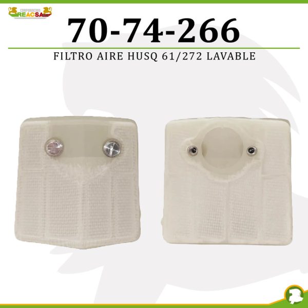 FILTRO AIRE HUSQ 61/272 LAVABLE