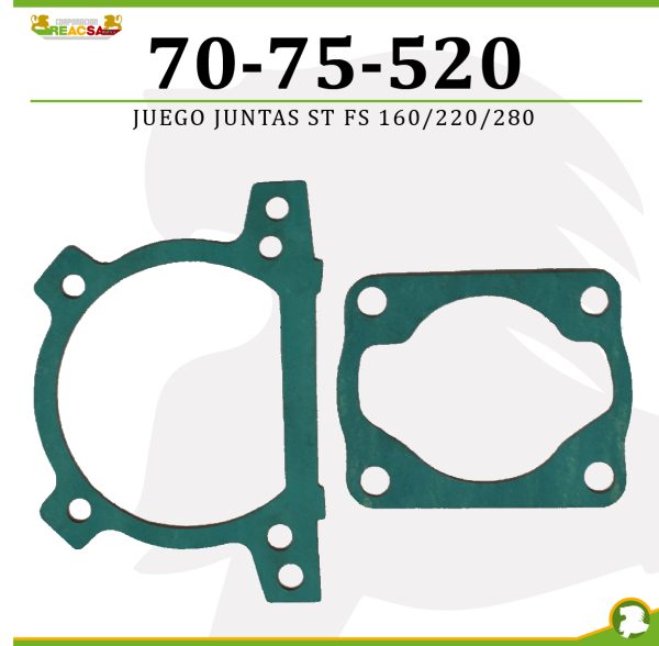JUEGO JUNTAS ST FS 160/220/280