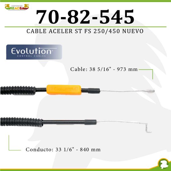 CABLE ACELER ST FS 250/450 NUEVO