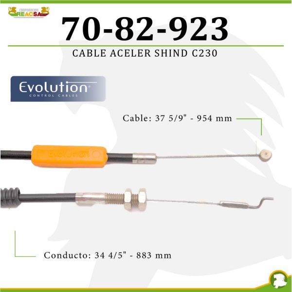 CABLE ACELER SHIND C230