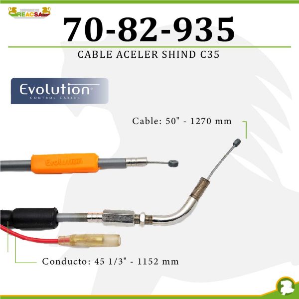 CABLE ACELER SHIND C35