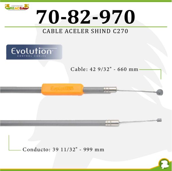 CABLE ACELER SHIND C270