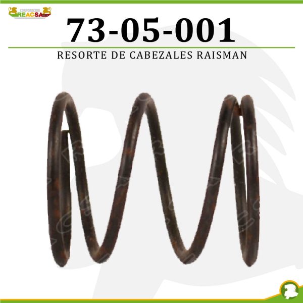 RESORTE DE CABEZALES RAISMAN