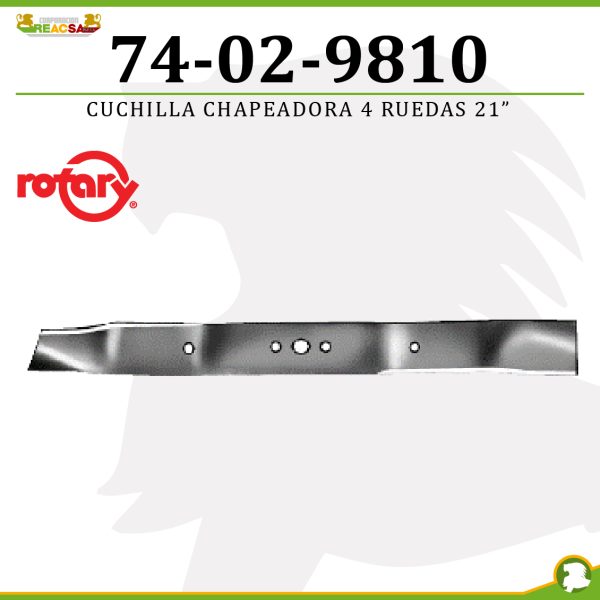CUCHILLA CHAP 4 RUEDAS POULAN 21"
