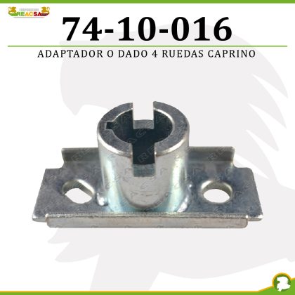 ADAPTADOR O DADO 4 RUEDAS CAPRINO