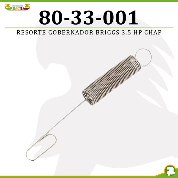 RESORTE GOBERNADOR BRIGGS 3.5 HP CHAP