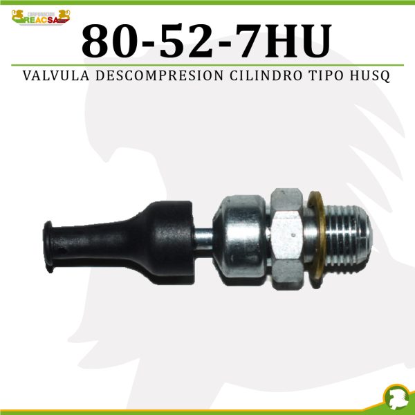 VALVULA DESCOMPRESION CILINDRO TIPO HUSQ