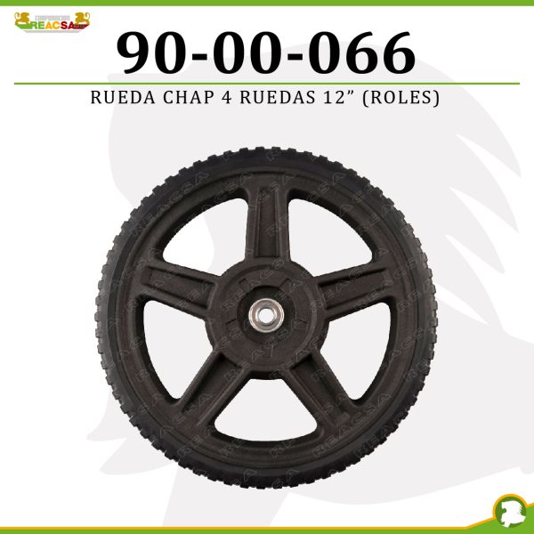 RUEDA CHAP 4 RUEDAS  12" (ROLES)