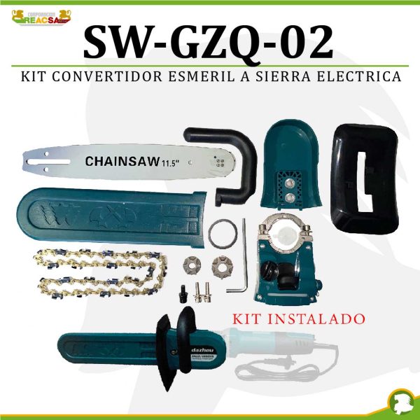 KIT COVERTIDOR ESMERIL A SIERRA ELECTRICA