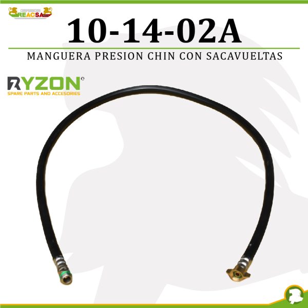 MANGUERA PRESION CHIN CON SACAVUELTAS